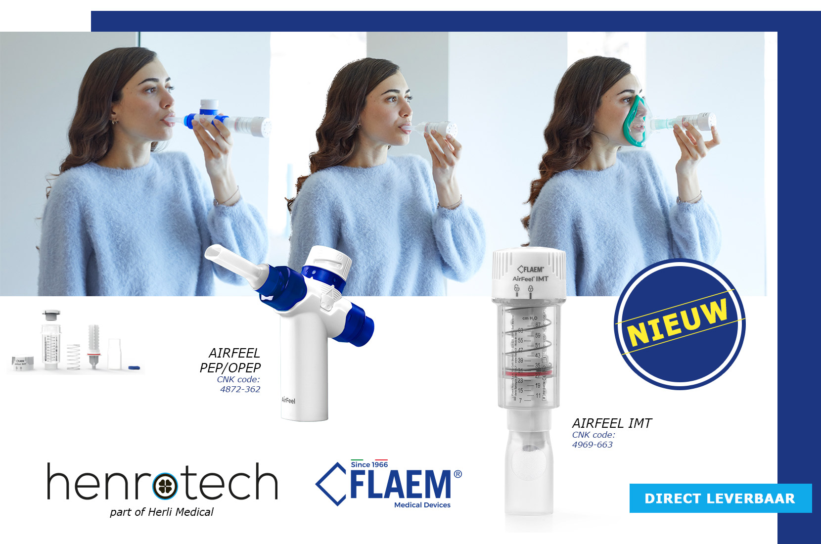 AirFeel IMT Inspiratoire spiertrainer NIEUW