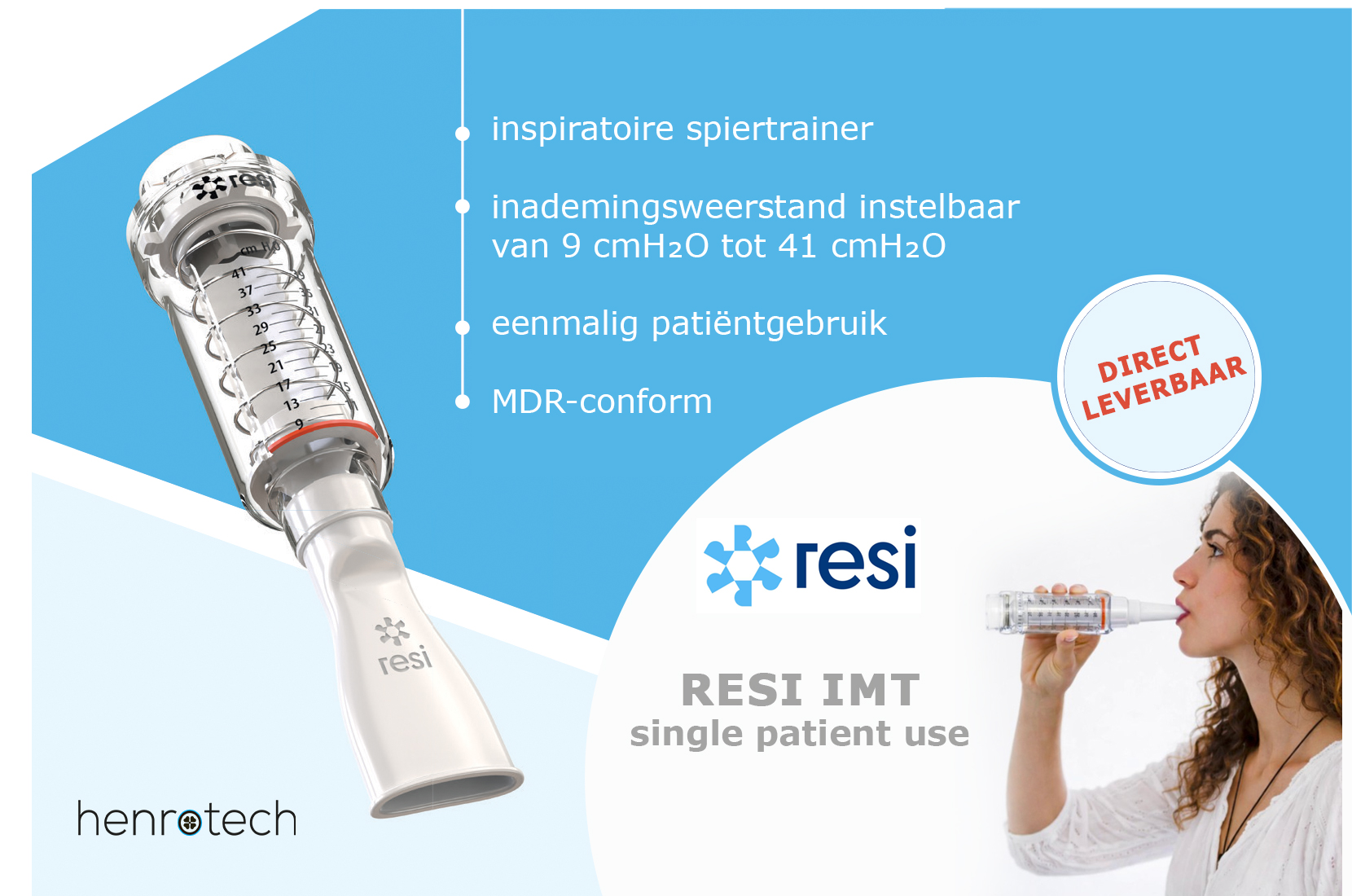 Resi IMT Inspiratoire spiertrainer - single patient use