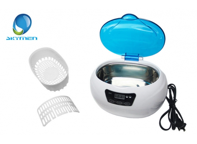 Ultrasonic Stainless Steel Multi Purpose Sonic Wave Cleaner - suitable for The vibrations of the liquid caused by the sonic waves cleans off dirt, dust and smears from surfaces of items such as jewellery, household commodities, glasses, coins and more. Wi