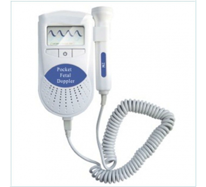 Echo Doppler with interchangeable probes with LCD display  